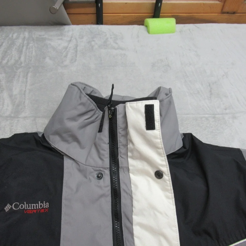 Columbia Jacket Youth XL 18/20 Gray Vertex Removable Liner Skiing Snowboard 3in1